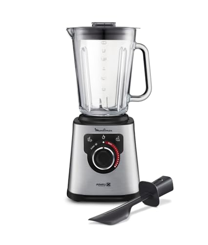 Moulinex Lm871D Frullatore Perfectmix+ Frullatore Ad Alta Velocità Con Tecnologia Delle Lame Powelix, Programma Di Autopulizia, Potente Motore Da 1200