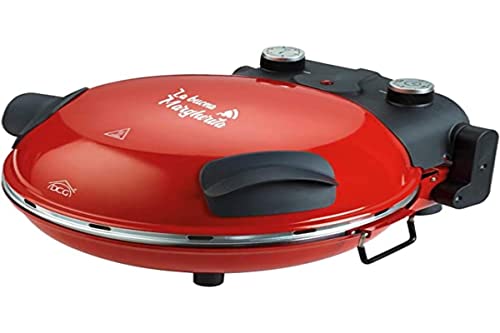 Dcg Eltronic Forno Pizza Maker Mb2300 1200W Timer E Termostato, Rosso