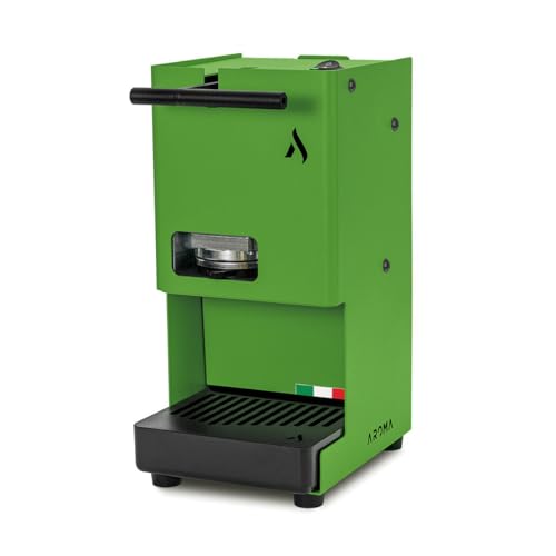 Aroma E.Go - Macchina Da Caffè Per Cialde Ese 44 Mm Colore (Verde)