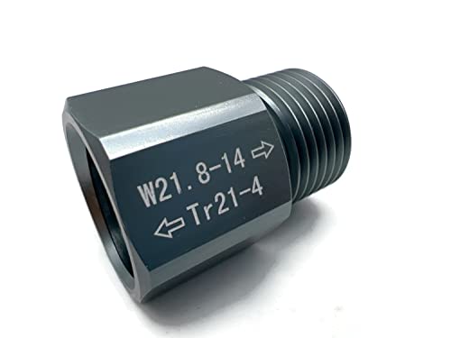 Exoda Adattatore Per Bombole Di Co2 Per Bibite - Adattatore Co2 Da Tr21-4 A W21.8 Per Distributore Di Birra