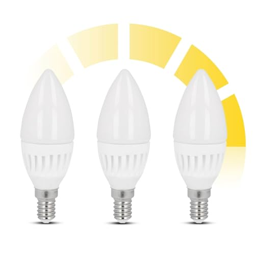 Led Line Lampadina E14 Dimmerabile C37, 9W,992 Lumen, Opaco, Bianco Neutro 4000K, Equivalenza Incandescenza 90W, Lampadina Led A Forma Di Candela Conf