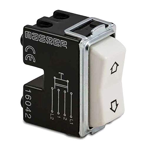 Doppio Pulsante Con Frecce 10A 2 Na (Master Cod. 16042)