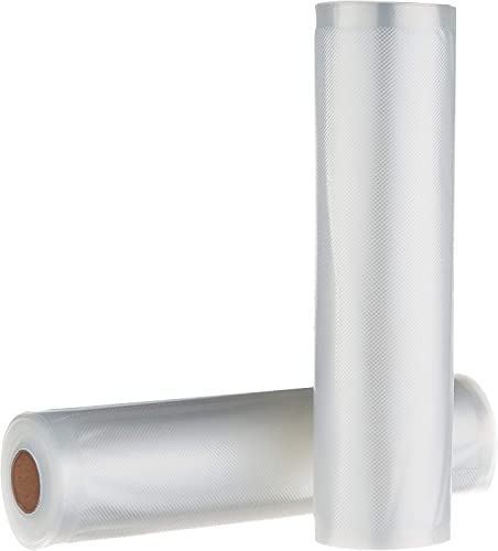 Amazon Basics - Rotoli Sottovuoto Per Alimenti, Riutilizzabile In Plastica, 22 Cm X 500 Cm, 2 Unità