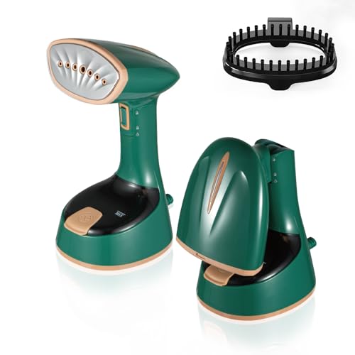 M Mu, Ferro Da Stiro Verticale, Ferro Da Stiro Da Viaggio, 1300W, Serbatoio Acqua, Ferro Da Stiro Portatile Togliere Le Pieghe Facile E Veloce, Stirat