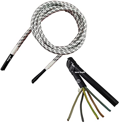Marel Shop® - Cavo Per Ferri Da Stiro Con Caldaia Lunghezza 200 Cm Cinque Fili Con Tubo Vapore Diametro Interno 4 Mm Esterno 8 Mm Compatibile Con Vari