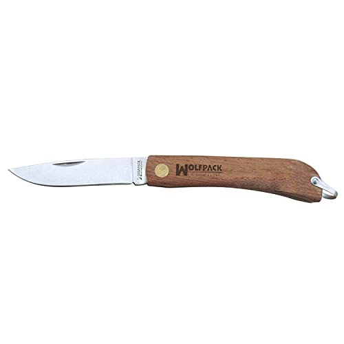 Wolfpack 2162055 Coltello Navaja Wolfpack, Modello Quercia, Lunghezza: 8,8 Cm A Lama Chiusa