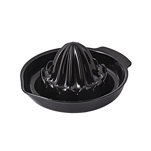 Branq - Home Essential Spremiagrumi In Tritan, Senza Bpa, Nero, Dimensioni: 13 X 14,5 X 7 Cm, 5901098107044