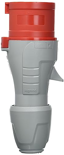 Legrand Leg90104 Spina Maschio 230 Volt, 3 Poli + Terra, 4 Pin