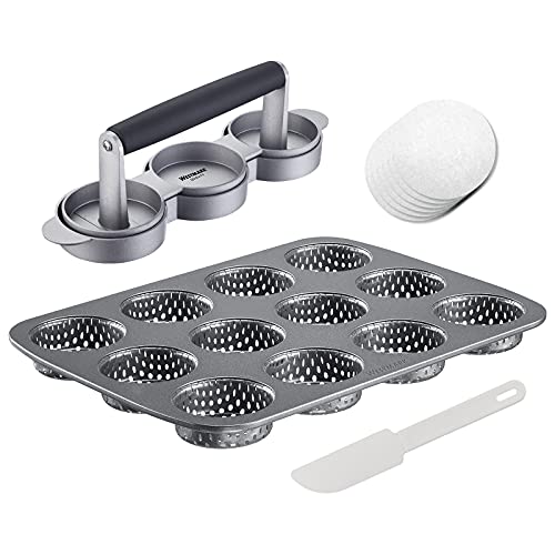 Westmark 622322E7 4 Pezzi. Set Per Hamburger Mini, Alluminio, Nessuna Indicazione