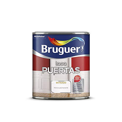 Bruguer Smalto Laccato Porte 750 Ml, Bianco Permanente