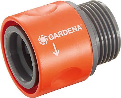 Gardena Raccordo Per Tubo Adattatore: Connettore Del Sistema Originale, Per Il Passaggio Da Un Raccordo Per Tubo Al Connettore Della Valvola, 26,5 Mm