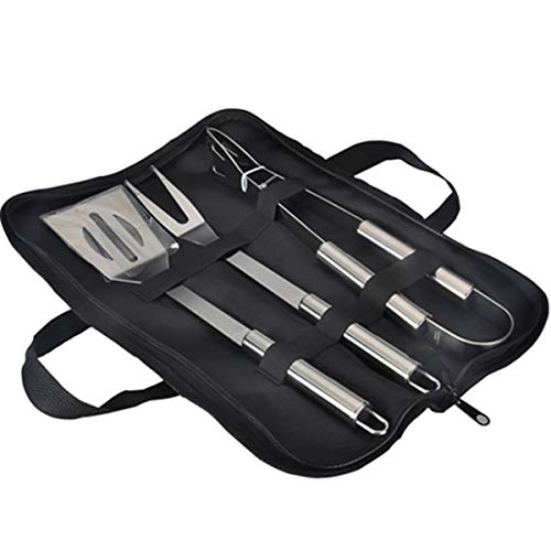 Gqc Kit Di Attrezzi Barbecues Utensili Barbecue Set, Completo Attrezzi Bbq In Acciaio Inossidabile Posate Per Campeggio/Regalo, Regalo Di Papà Ideale