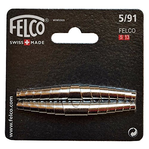Molle Di Ricambio Felco (5/91) - Molla Di Ricambio Nichelata Per Forbici, Cesoie E Tosatrici (Confezione Da 2)
