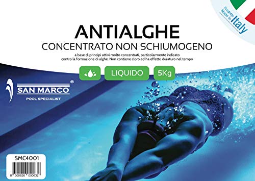 San Marco Antialghe Concentrato Da 5 Kg Per Piscine