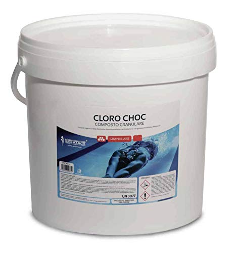 Cloro Shock Granulare 25 Kg Per Piscina San Marco