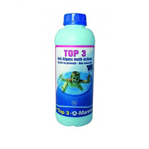 Alghicida Trattamento Pulizia Antialghe Piscine L 1 Top3 Mareva