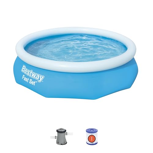 Bestway 57270 Set Piscina Gonfiabile Fast Set Rotonda Da 305X76 Cm