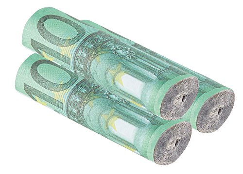 Semptec Urban Survival Technology Accendini Per Carbonella - Accendifuoco: Set Di 3 Accendifuoco In Look Rotolo Di Banconote, 100 Euro Look (Accendifu
