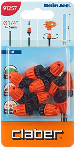 Claber 7806082 Accessori Rainjet Goccia 10 Irrigatori A Striscia