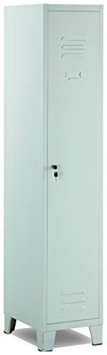 Garden Friend A1844011 Armadietto Spogliatoio 1 Posto Misure H 180 X 50 X 36 Cm, Grigio