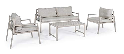 Bizzotto Salotto Lorilland Con Cuscineria Avorioarredo Giardino Esterno Relax