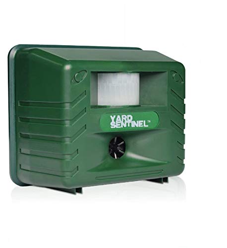 Aspectek Repellente Per Animali Ad Ultrasuoni Difesa Animale, Animali Ad Ultrasuoni Animal Defense, Yard Sentinel - Repellente Elettronico Per Animali