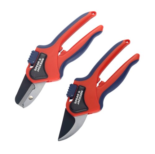 Spear & Jackson 6070Tp Razorsharp - Set Di Cesoie Da Potatura Bypass E A Incudine