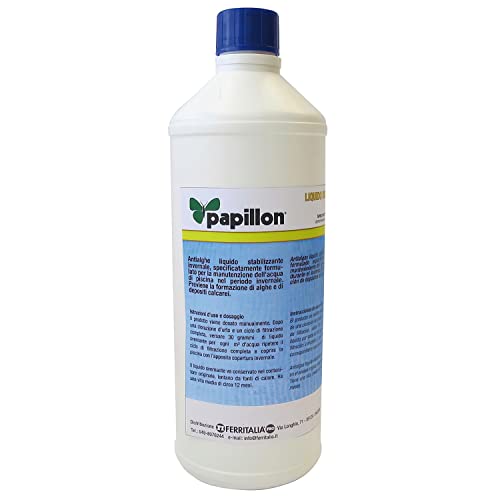 Alghicida Per Piscina Liquido Elimina Alghe Svernante Per Piscine Papillon - 1 Kg