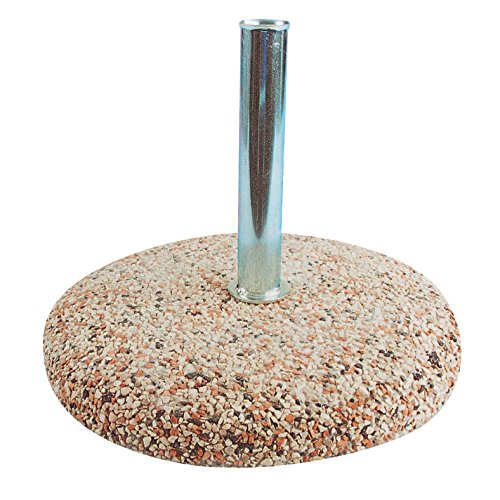 Homegarden Base Per Ombrellone In Cemento Foro Da 50Mm 35Kg