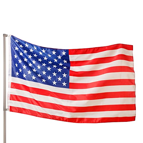 Pheno Flags Bandiera Usa Premium 100% Riciclata 90X150 Cm - Bandiera Resistente Alle Intemperie Con Occhielli In Metallo E Sigillatura Speciale - Band