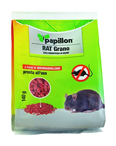 Papillon Esca Topicida In Grani 140 Grammi