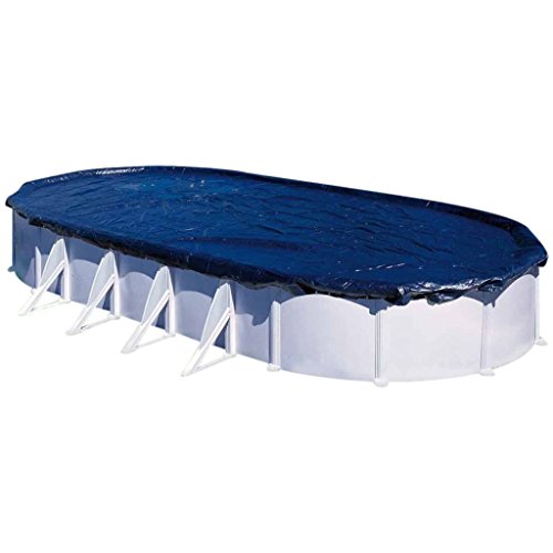 Gre Ciprov1001 Coperture Invernali Piscine In Acciaio 1115 X 660 Cm, Blu, Taglia 1000X550Cm