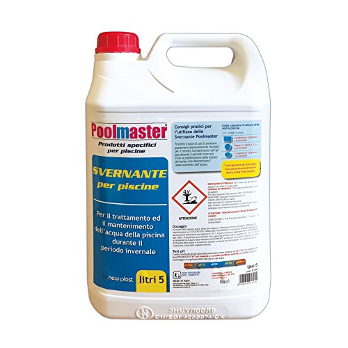 New Plast 0160 - Svernante Liquido Per Acqua Piscina, Tanica 5 Lt