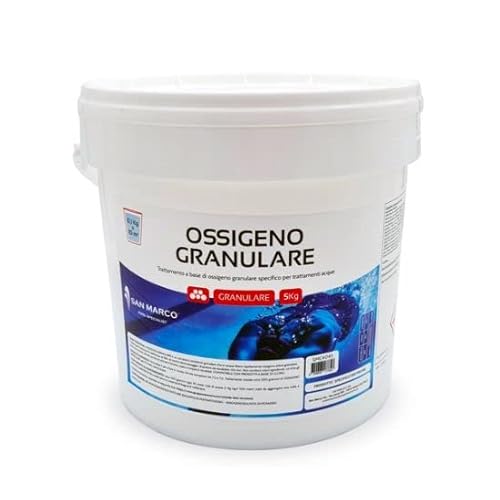 Ossigeno Attivo Granulare Per Piscine Da 5 Kg San Marco