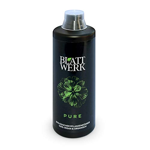 1 Litro Di Fertilizzante Universale Blattwerk Pure Bio, Fertilizzante Npk Vegan E Organico. Fertilizzante Liquido Naturale A Base Di Erba Per Prati, F