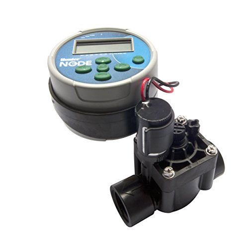 Hunter - Mod. Node 55147 – Programmatore Di Irrigazione A Batterie A 1 Stazione, Con Elettrovalvola
