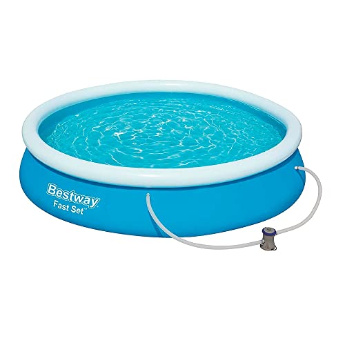 Bestway 57274 Set Piscina Gonfiabile Fast Set Rotonda Da 366X76 Cm