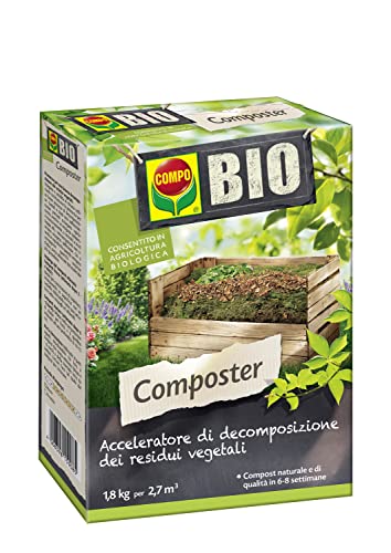 Compo Bio Composter, Acceleratore Di Decomposizione Dei Residui Vegetali, 1,8 Kg