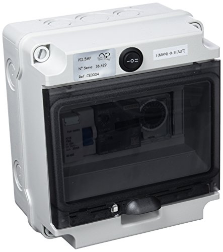 Productos Qp Quadro Elettrico Cd Fino A 2 Cv, Nero, 31 X 25 X 27 Cm, Ce0004