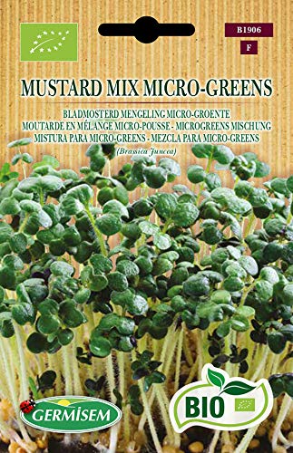 Germisem Biologico Mustard Mix Micro-Greens Semi 10 G