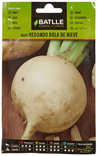 Semillas Orticole - Nabo Rotondo Palla Di Neve - Batlle