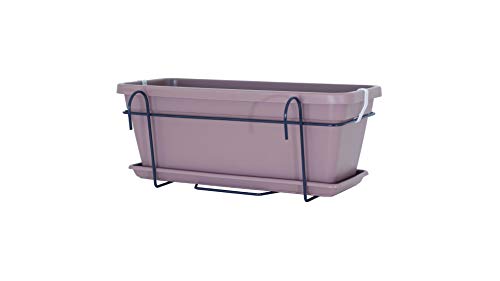 Artevasi Kit Fioriera Venezia L 60 Cm Tortora