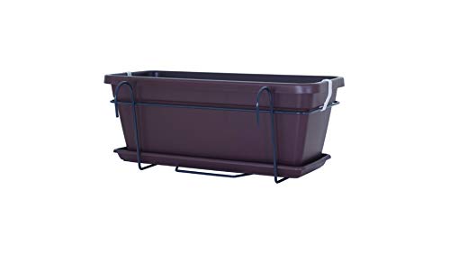 Kit Fioriera Venezia L 60 Cm Bronzo