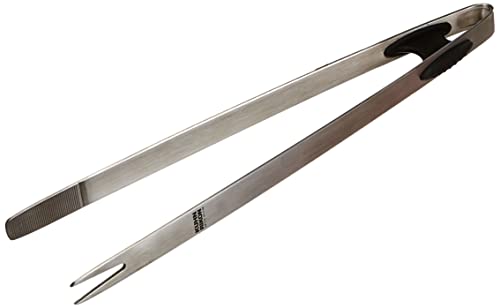 Kuhn Rikon 22319 - Attrezzi Da Cucina Colorati, Pinze Da Cucina/Grill, Colore: Nero