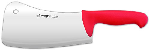 Arcos Serie 2900, Mannaietta Mannaia Da Cucina Coltello Scannare Coltello Macellaio, Lama Acciaio Inossidabile Nitrum 200 Mm, Manico Polipropilene, Co