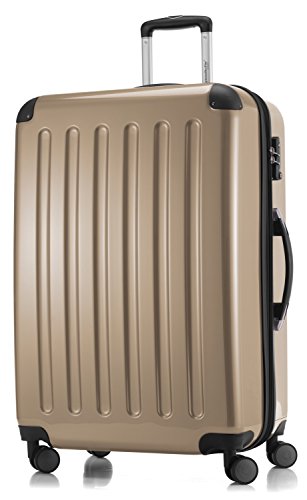 Hauptstadtkoffer - Valigia Rigida Alex, Tsa, Taglia 75 Cm, 119 Litri, Colore Champagne