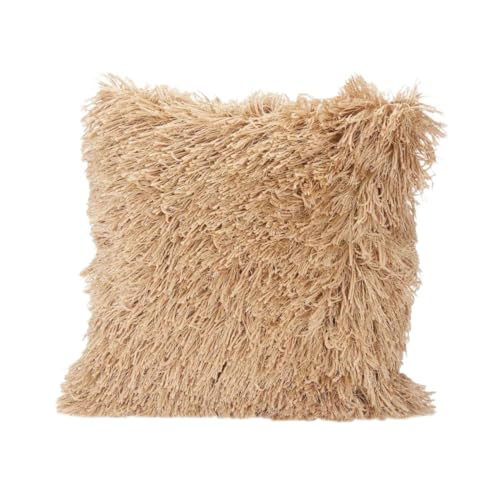 Gift Decor Cuscino Beige Cotone Poliestere 45 X 2 X 45 Cm (6 Pezzi), Multicolore, Cuadrado, Casual