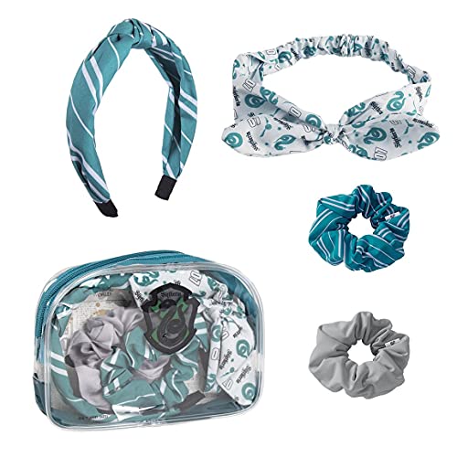 Cerdá Life'S Little Moments - Neceser Transparente Con Accesorios Para El Pelo De Harry Potter - Licencia Oficial Warner Bros, Multicolor