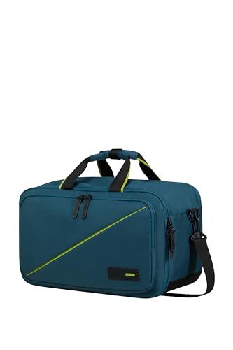 American Tourister Take2Cabin - Borsa Da Viaggio Ryanair A 3 Vie, 40 Cm, 25 L, Colore: Blu (Harbor Blue), Blu (Harbor Blue), Reisetasche 40 Cm, Bagagl