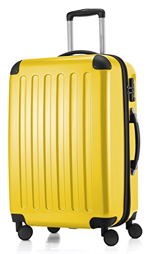 Hauptstadtkoffer - Valigia Rigida Alex, Tsa, Taglia 65 Cm, 74 Litri, Colore Giallo
